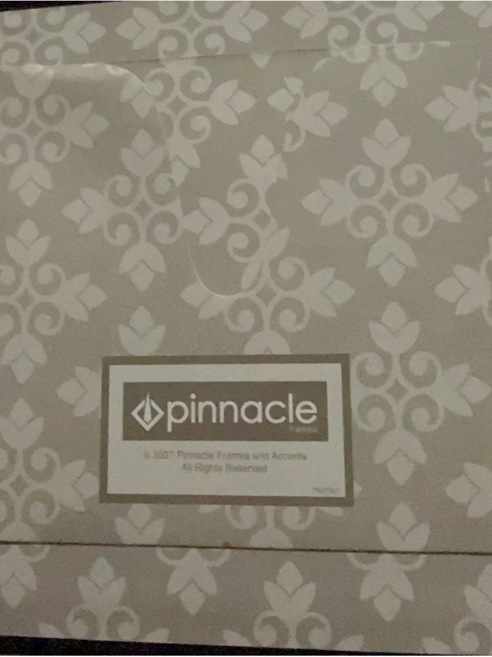 Pinnacle Faux Leather Photo Album Brown Black Book Bound Memory Album